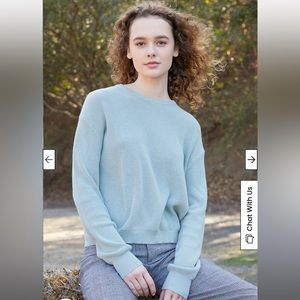 PACSUN Brandy Melville John Galt Pale Green Pullover Sweater